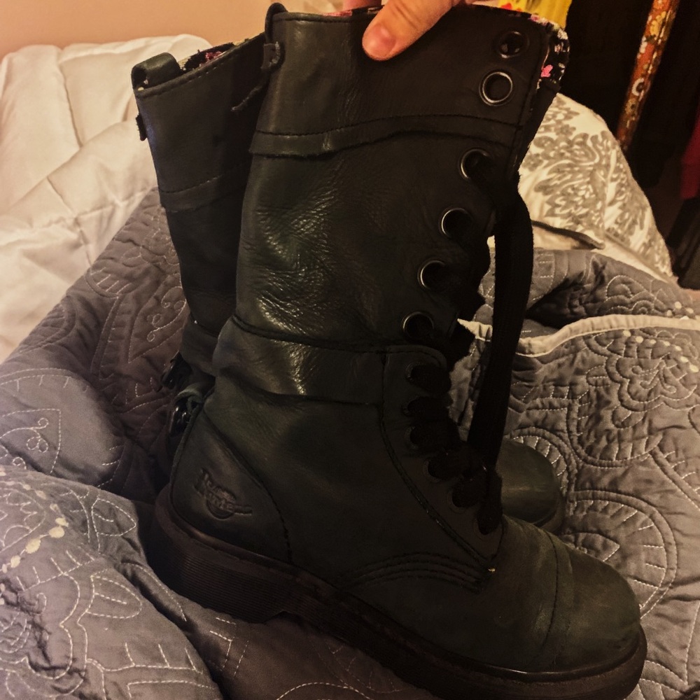 Doc Marten limited edition knee high boots
